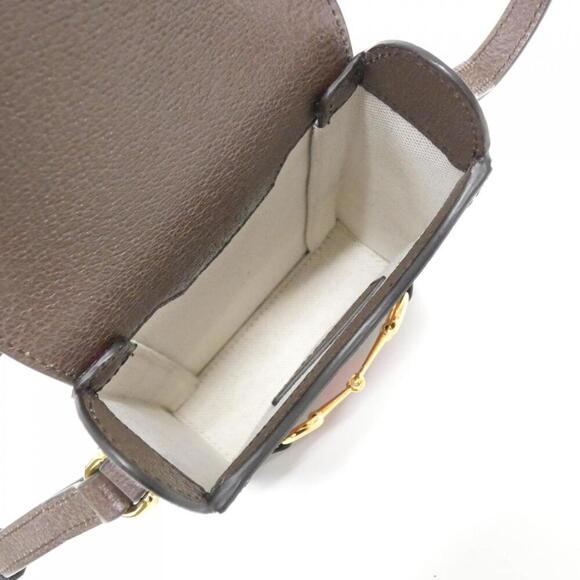 GUCCI Brown Horsebit Bag - Picture 7 of 7